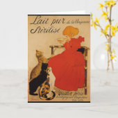 Lait Pur de la Vingeanne Sterilise カード (黄色い花)