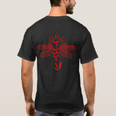 Lakas Loobの赤 Tシャツ (裏面)