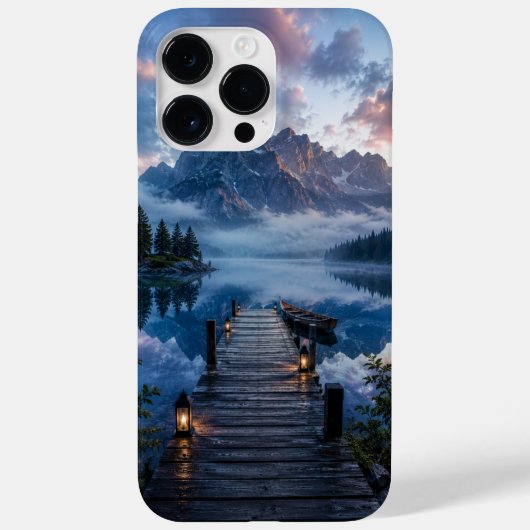 Lake and Mountain Phone Case Case-Mate iPhoneケース (裏面)