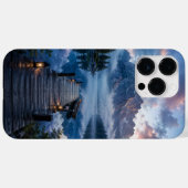 Lake and Mountain Phone Case Case-Mate iPhoneケース (裏面 (横))