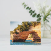 Lake Arch, PIccted Rocks National Lakeshore, MI ポストカード (スタンド正面)
