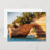 Lake Arch, PIccted Rocks National Lakeshore, MI ポストカード (正面/裏面)