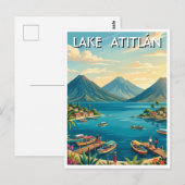 Lake Atitlán Guatemala Travel ポストカード (正面/裏面)