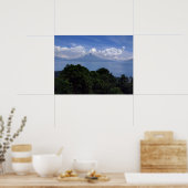 Lake Atitlan Volcanoes ポスター (キッチン)