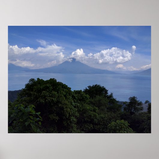 Lake Atitlan Volcanoes ポスター (正面)
