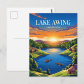 Lake Awing Cameroon ポストカード (正面/裏面)