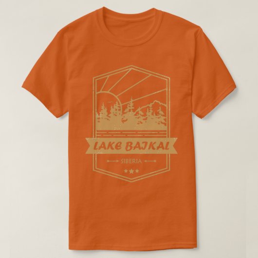 Lake Baikal Tシャツ (デザイン正面)