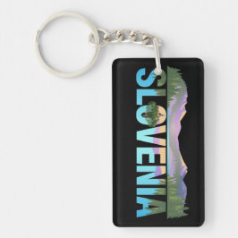 Lake Bled Slovenia Europe キーホルダー