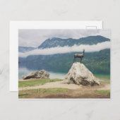 Lake Bohinj，スロベニアZlatoreg写真 ポストカード (正面/裏面)