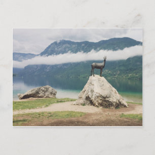 Lake Bohinj，スロベニアZlatoreg写真 ポストカード