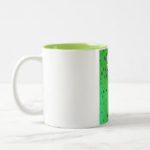 Lake Bourget France美しい旅行ポスター ツートーンマグカップ (左)