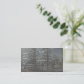 Lake Business Cardによる木々 名刺 (スタンド正面)