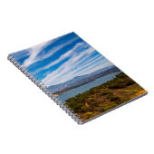 Lake Cachuma Panorama Santa Ynez Mountain Photo ノートブック (右側)