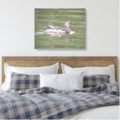 Lake Canvas Printのアヒル キャンバスプリント (インサイチュ (寝室))