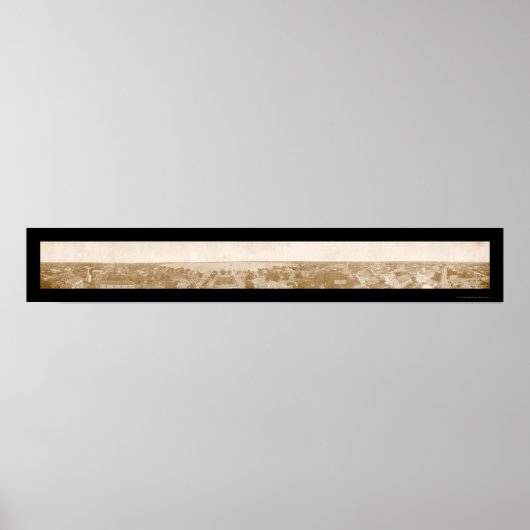 Lake Charles Louisiana Photo 1895 ポスター (正面)