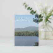 Lake Chocorua View New Hampshire White Mountains  ポストカード (スタンド正面)
