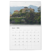 Lake Como and Lake Garda 2026 calendar カレンダー (3月 2026)