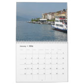 Lake Como and Lake Garda 2026 calendar カレンダー (1月 2026)