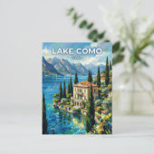 Lake Como Italy ポストカード (スタンド正面)