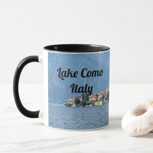 Lake Como, Italy マグカップ (ドーナツ)