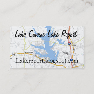 lake_conroe_lakefront_実在estate、Lake Conroe... 名刺