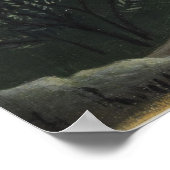 Lake Daumesnil by Henri Rousseauヴィンテージファインアート ポスター (角)