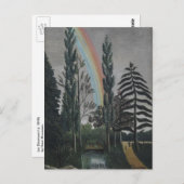 Lake Daumesnil by Henri Rousseauヴィンテージファインアート ポストカード (正面/裏面)