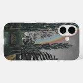 Lake Daumesnil by Henri Rousseauヴィンテージファインアート Case-Mate iPhoneケース (裏面 (横))