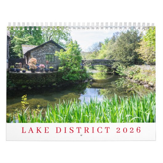 Lake District 2026カレンダー カレンダー (カバー)