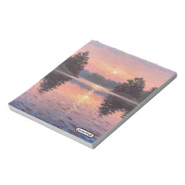 Lake During Dusk ノートパッド