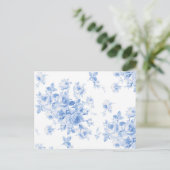 Lake Emily Summerバラはがき（ブルーベリーブルー） ポストカード (スタンド正面)