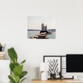 Lake Erie Lighthouse ポスター (ホームオフィス)