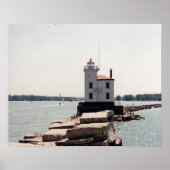 Lake Erie Lighthouse ポスター (正面)