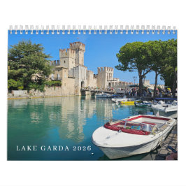 Lake Garda 2026 Calendar カレンダー