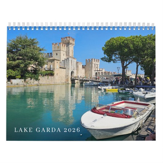 Lake Garda 2026 Calendar カレンダー (カバー)