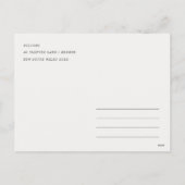 Lake Geneva Switzerland Watercolor Scape Travel シーズンポストカード (裏面)