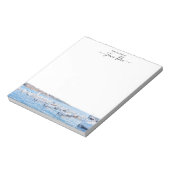 Lake Geneva Wisconsinメモ帳 ノートパッド (回転)