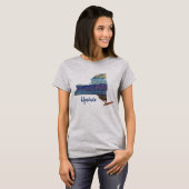 Lake George Upstate New York Customizable Women's Tシャツ (正面フル)