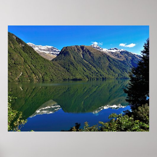 Lake Gunn Reflection ポスター (正面)