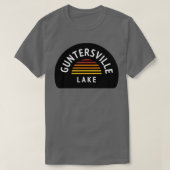 Lake Guntersville Sunset Triblend Tシャツ (デザイン正面)