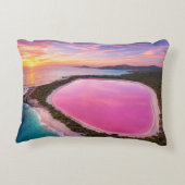 LAKE HILLIER - AUSTRALIA アクセントクッション (裏面)