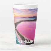 LAKE HILLIER - AUSTRALIA カフェラテマグ (正面)
