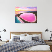 LAKE HILLIER - AUSTRALIA キャンバスプリント (インサイチュ (寝室))