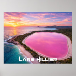 LAKE HILLIER - AUSTRALIA ポスター