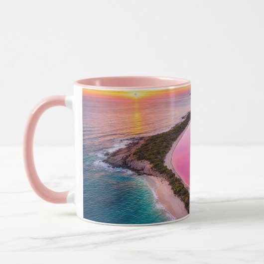 LAKE HILLIER - AUSTRALIA マグカップ (左)