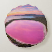 LAKE HILLIER - AUSTRALIA ラウンドクッション (裏面)