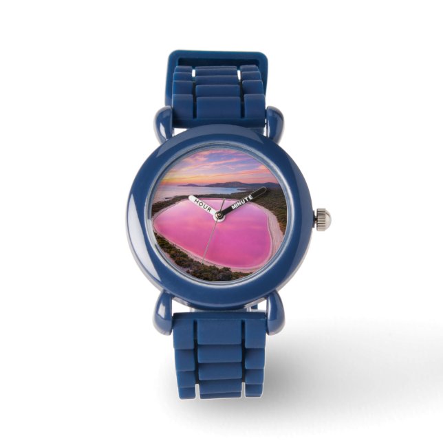 LAKE HILLIER - AUSTRALIA 腕時計 (正面)