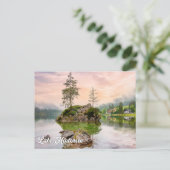 Lake Hintersee, Germany ポストカード (スタンド正面)