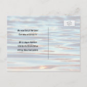 Lake Home新しいアドレスポストカード 案内ポストカード (裏面)