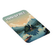 Lake Isle of Innisfree Postcard マグネット (右側)